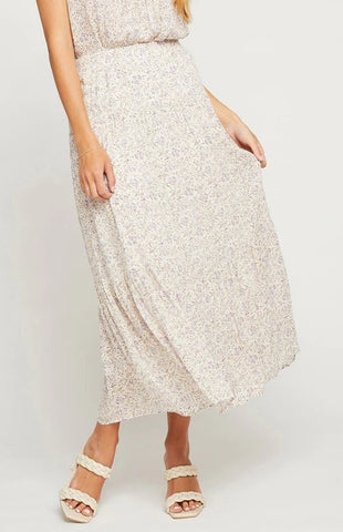 Gentle Fawn Teigan Skirt / Lilac Delicate Floral - nineNORTH | Men's & Women's Clothing Boutique