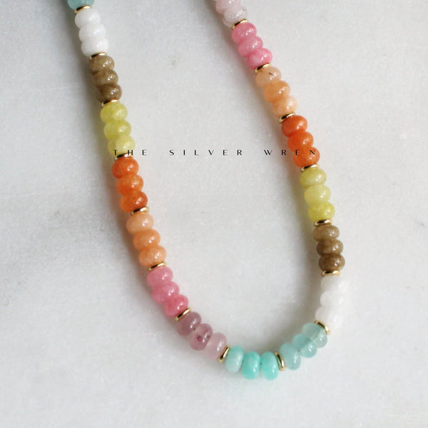 Island Stone Candy Necklace - Multi