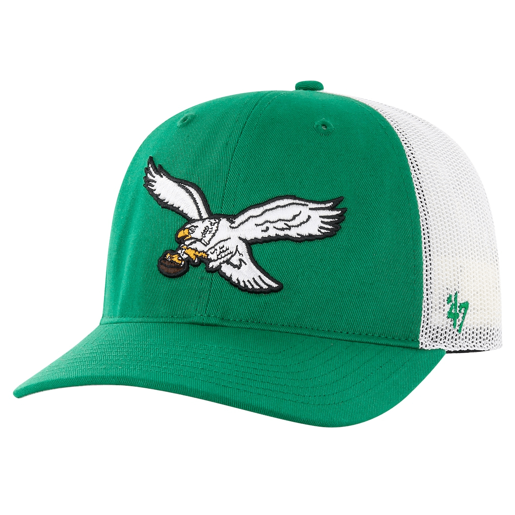 '47 Brand Philadelphia Eagles Retro Trucker Hat Kelly Green - nineNORTH | Men's & Women's Clothing Boutique