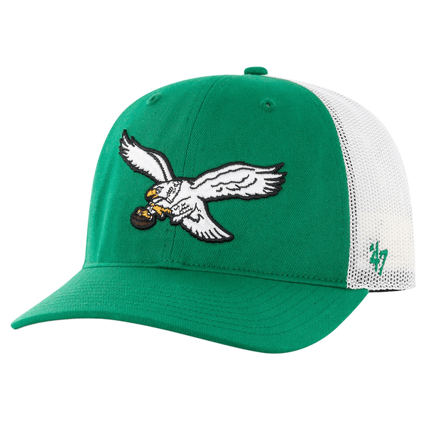 '47 Brand Philadelphia Eagles Retro Trucker Hat Kelly Green - nineNORTH | Men's & Women's Clothing Boutique