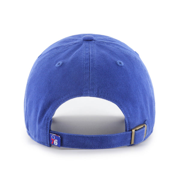 '47Brand Philadelphia 76ers Clean Up Hat - Royal - nineNORTH