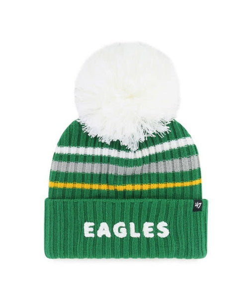 '47Brand Philadelphia Eagles Fuzzy Script Women's Cuff Knit - nineNORTH | Men's & Women's Clothing Boutique