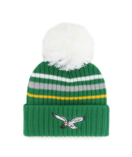 '47Brand Philadelphia Eagles Fuzzy Script Women's Cuff Knit - nineNORTH | Men's & Women's Clothing Boutique