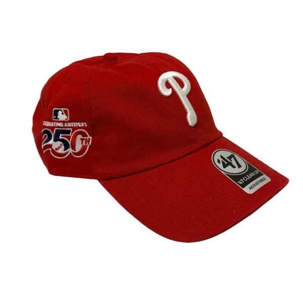 '47Brand Philadelphia Phillies 250th Collection Clean Up Hat - nineNORTH | Men's & Women's Clothing Boutique