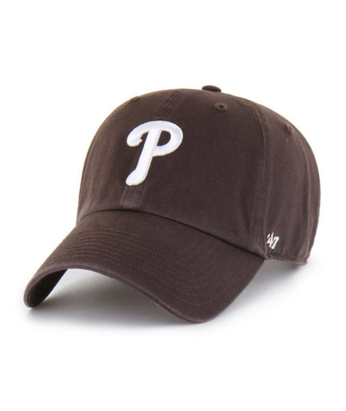 '47Brand Philadelphia Phillies Clean Up Hat / Brown - nineNORTH | Men's & Women's Clothing Boutique
