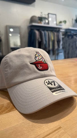'47Brand Philadelphia Phillies Sprinkle Ice Cream Helmet Clean Up Hat - nineNORTH | Men's & Women's Clothing Boutique