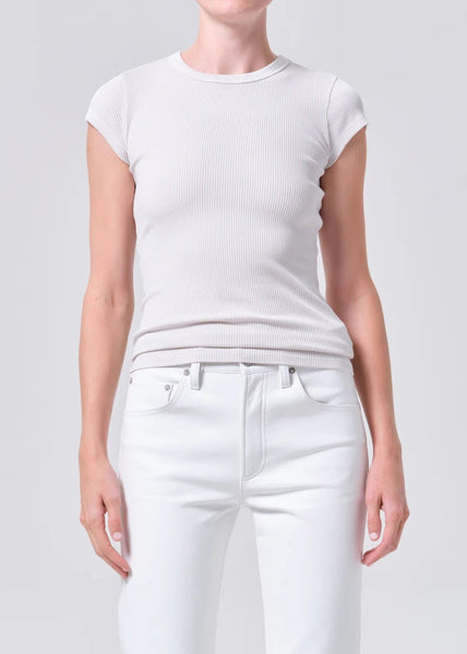 AGOLDE Edison Tee - Bone - nineNORTH | Men's & Women's Clothing Boutique