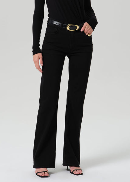 Citizens of Humanity Lilah High Rise Bootcut 32.5" - Plush Black - nineNORTH