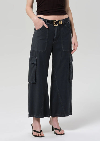 Citizens of Humanity Thassos Twisted Seam Utility Pant - Washed Black - nineNORTH | Men's & Women's Clothing Boutique