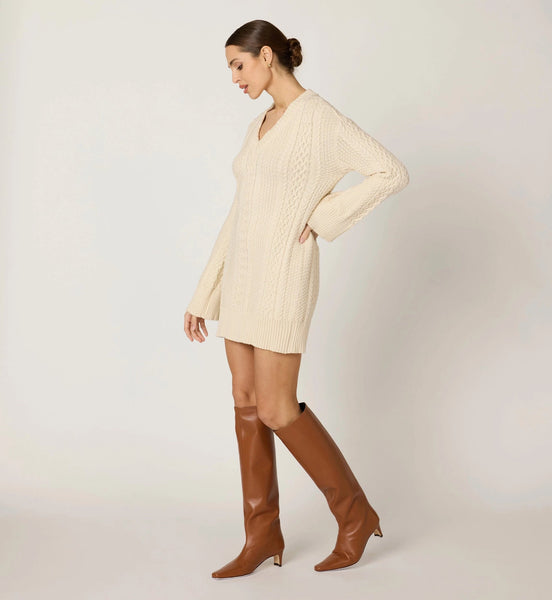 Cleobella Amira Mini Sweater Dress / Ivory - nineNORTH | Men's & Women's Clothing Boutique