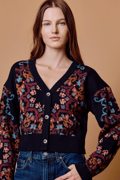 Cleobella Daniella Sweater - Venezia Ebony - nineNORTH | Men's & Women's Clothing Boutique