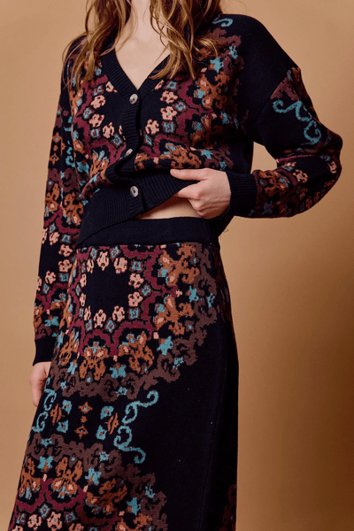 Cleobella Daniella Sweater - Venezia Ebony - nineNORTH | Men's & Women's Clothing Boutique