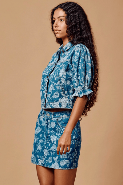 Cleobella Dorian Jacket - Bois Laser Print - nineNORTH | Men's & Women's Clothing Boutique