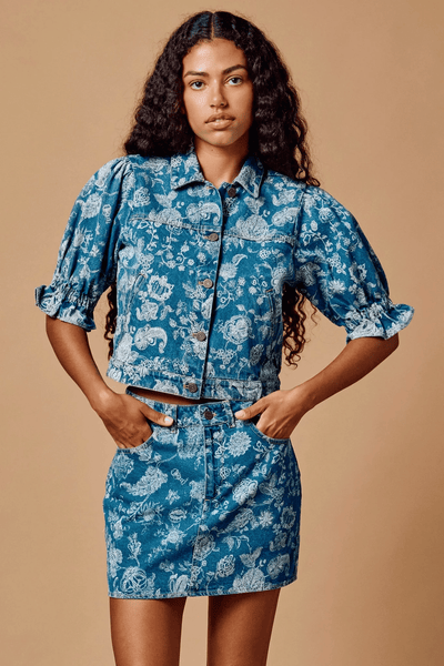 Cleobella Dorian Jacket - Bois Laser Print - nineNORTH | Men's & Women's Clothing Boutique