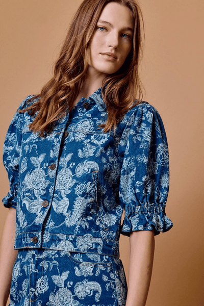 Cleobella Dorian Jacket - Bois Laser Print - nineNORTH | Men's & Women's Clothing Boutique