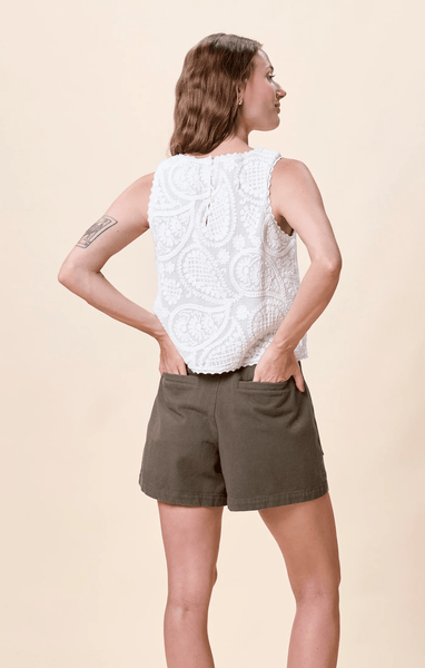Cleobella Emiko Top - White - nineNORTH | Men's & Women's Clothing Boutique