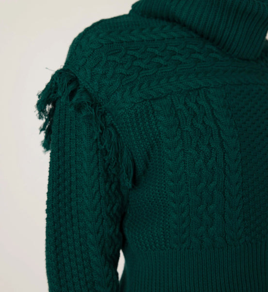 Cleobella Haven Sweater / Forest Green - nineNORTH | Men's & Women's Clothing Boutique