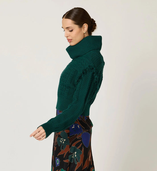 Cleobella Haven Sweater / Forest Green - nineNORTH | Men's & Women's Clothing Boutique
