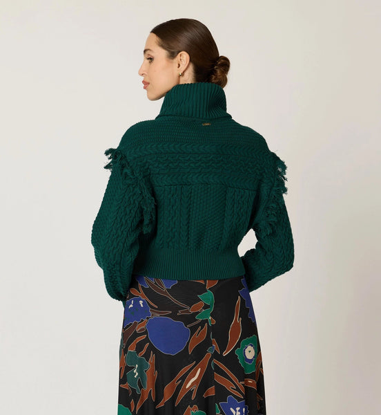 Cleobella Haven Sweater / Forest Green - nineNORTH | Men's & Women's Clothing Boutique