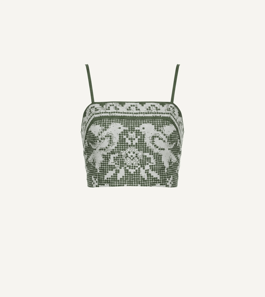 Cleobella Juniper Top - Verdant Flight - nineNORTH | Men's & Women's Clothing Boutique