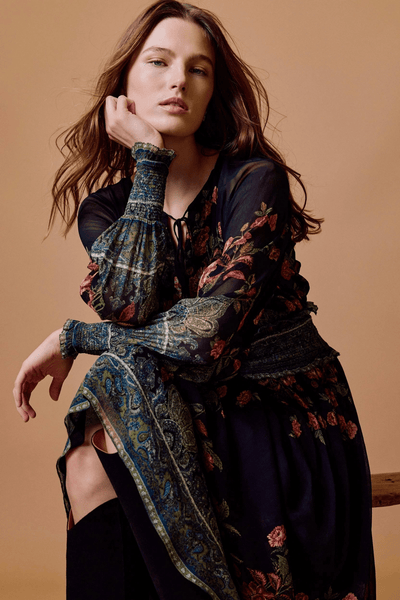 Cleobella Kasenia Ankle Dress - Eglantine Print - nineNORTH | Men's & Women's Clothing Boutique