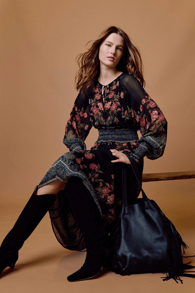 Cleobella Kasenia Ankle Dress - Eglantine Print - nineNORTH | Men's & Women's Clothing Boutique