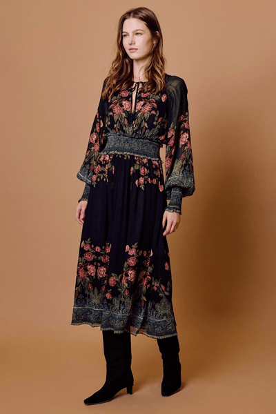 Cleobella Kasenia Ankle Dress - Eglantine Print - nineNORTH | Men's & Women's Clothing Boutique