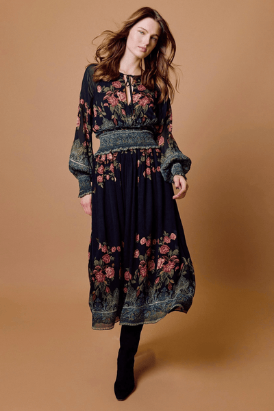 Cleobella Kasenia Ankle Dress - Eglantine Print - nineNORTH | Men's & Women's Clothing Boutique