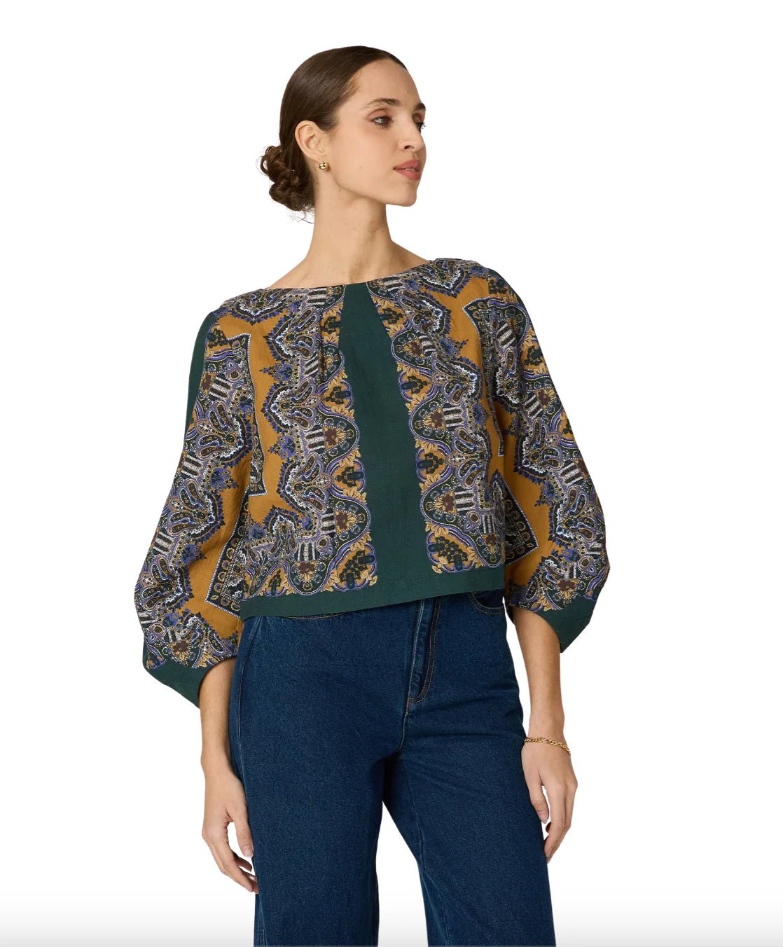Cleobella Solana Blouse / Mercado Print - nineNORTH | Men's & Women's Clothing Boutique