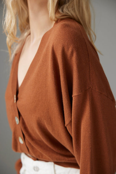 COLORUSH Presley Cardigan / Bear - nineNORTH | Men's & Women's Clothing Boutique