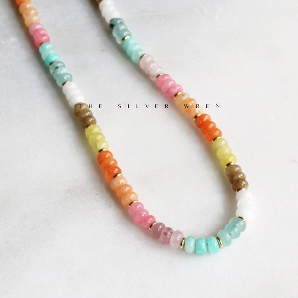 Island Stone Candy Necklace - Multi