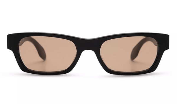 Elisa Johnson ALIX in Gloss Black Amber Lens - nineNORTH | Men's & Women's Clothing Boutique