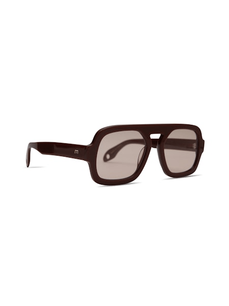 Elisa Johnson JANE in Maroon Brown Lens - nineNORTH | Men's & Women's Clothing Boutique