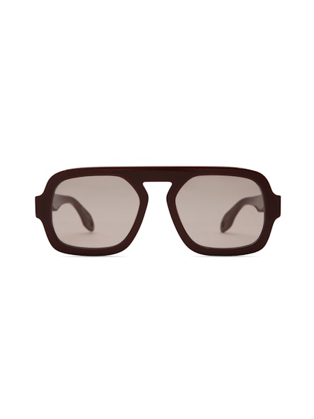 Elisa Johnson JANE in Maroon Brown Lens - nineNORTH | Men's & Women's Clothing Boutique