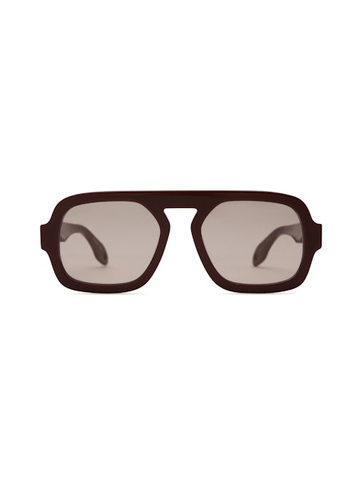 Elisa Johnson JANE in Maroon Brown Lens - nineNORTH | Men's & Women's Clothing Boutique