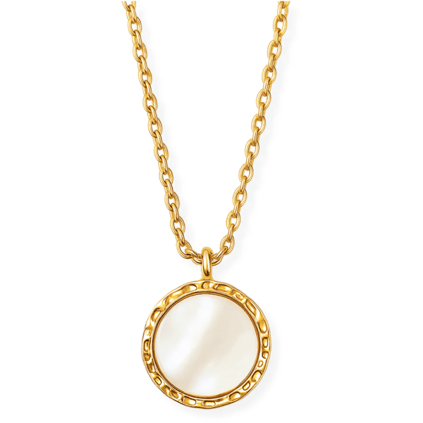 Ellie Vail Alba Mother Of Pearl Pendant Necklace - nineNORTH | Men's & Women's Clothing Boutique