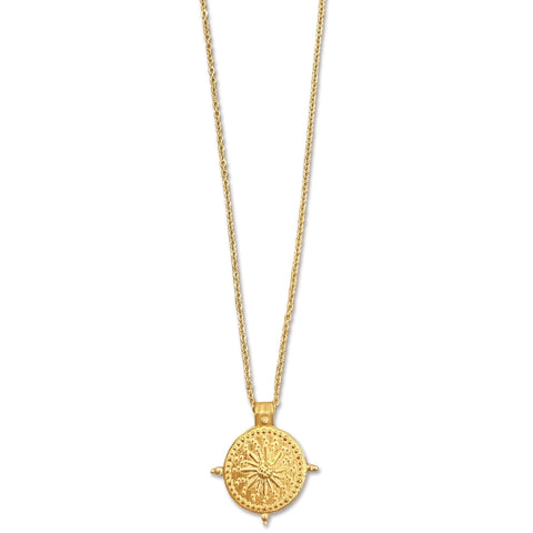 Ellie Vail / Beckett Sun Disc Pendant Necklace - nineNORTH | Men's & Women's Clothing Boutique