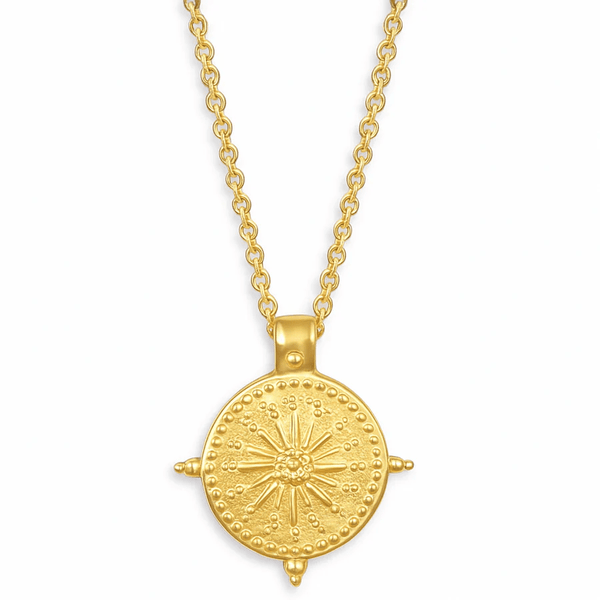 Ellie Vail / Beckett Sun Disc Pendant Necklace - nineNORTH | Men's & Women's Clothing Boutique