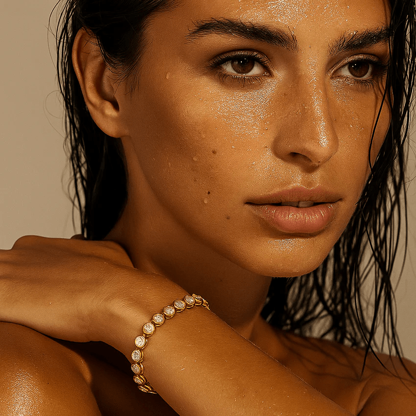 Ellie Vail / Caella Bezel Tennis Bracelet - nineNORTH | Men's & Women's Clothing Boutique