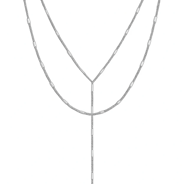Ellie Vail / Camilla Dainty Lariat Chain Necklace - nineNORTH | Men's & Women's Clothing Boutique