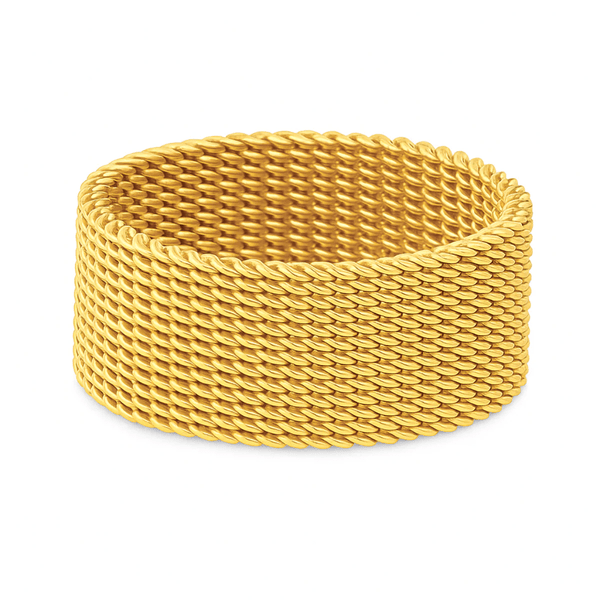 Ellie Vail / Etta Mesh Ring - Gold - nineNORTH | Men's & Women's Clothing Boutique