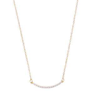 Ellie Vail / Gianna Curved Bar Necklace - nineNORTH | Men's & Women's Clothing Boutique