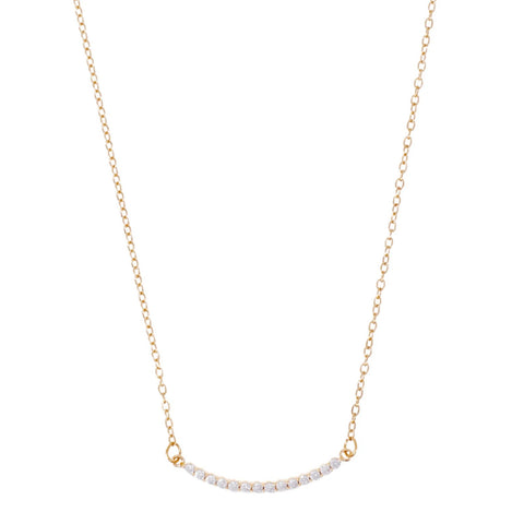 Ellie Vail / Gianna Curved Bar Necklace - nineNORTH | Men's & Women's Clothing Boutique