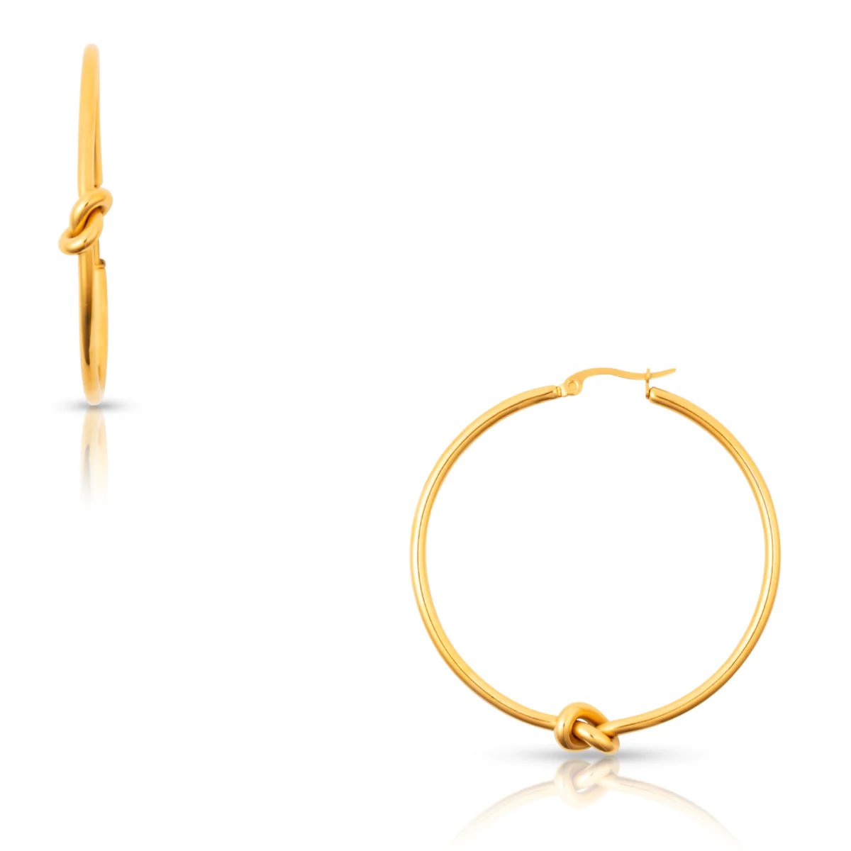 Ellie Vail / Kai Knotted Hoop Earring - nineNORTH | Men's & Women's Clothing Boutique