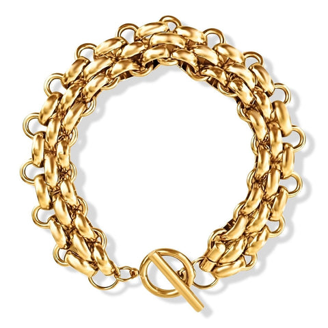 Ellie Vail / Rosalinda Chunky Chain Toggle Bracelet - nineNORTH | Men's & Women's Clothing Boutique