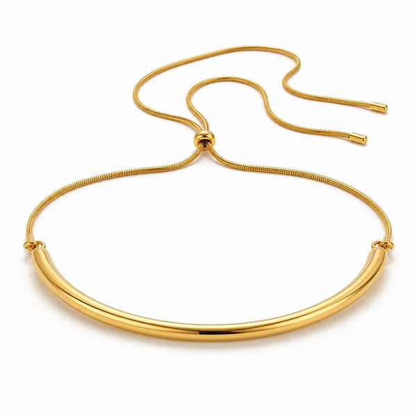 Ellie Vail Shira Curved Bar Collar Necklace - nineNORTH | Men's & Women's Clothing Boutique