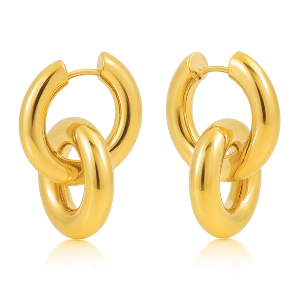 Ellie Vail Solana Interlocking Hoop Earring - nineNORTH | Men's & Women's Clothing Boutique