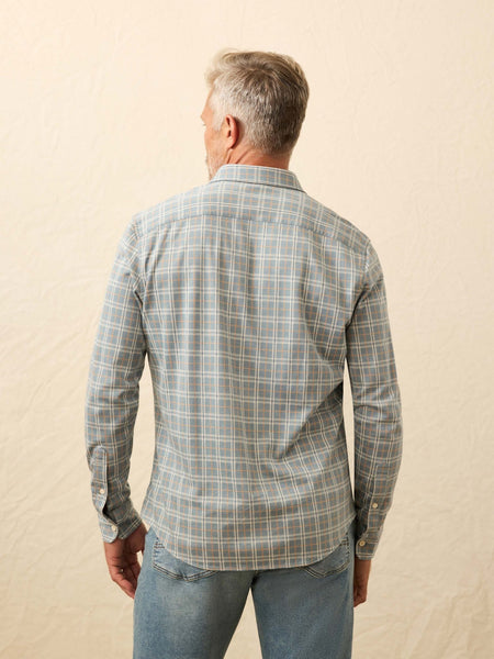 Faherty Coastline Knit Shirt / Autumn Storm Plaid - nineNORTH | Men's & Women's Clothing Boutique