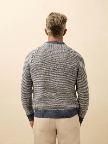 Faherty Donegal Crew Sweater / Sea Feeder Marl - nineNORTH | Men's & Women's Clothing Boutique
