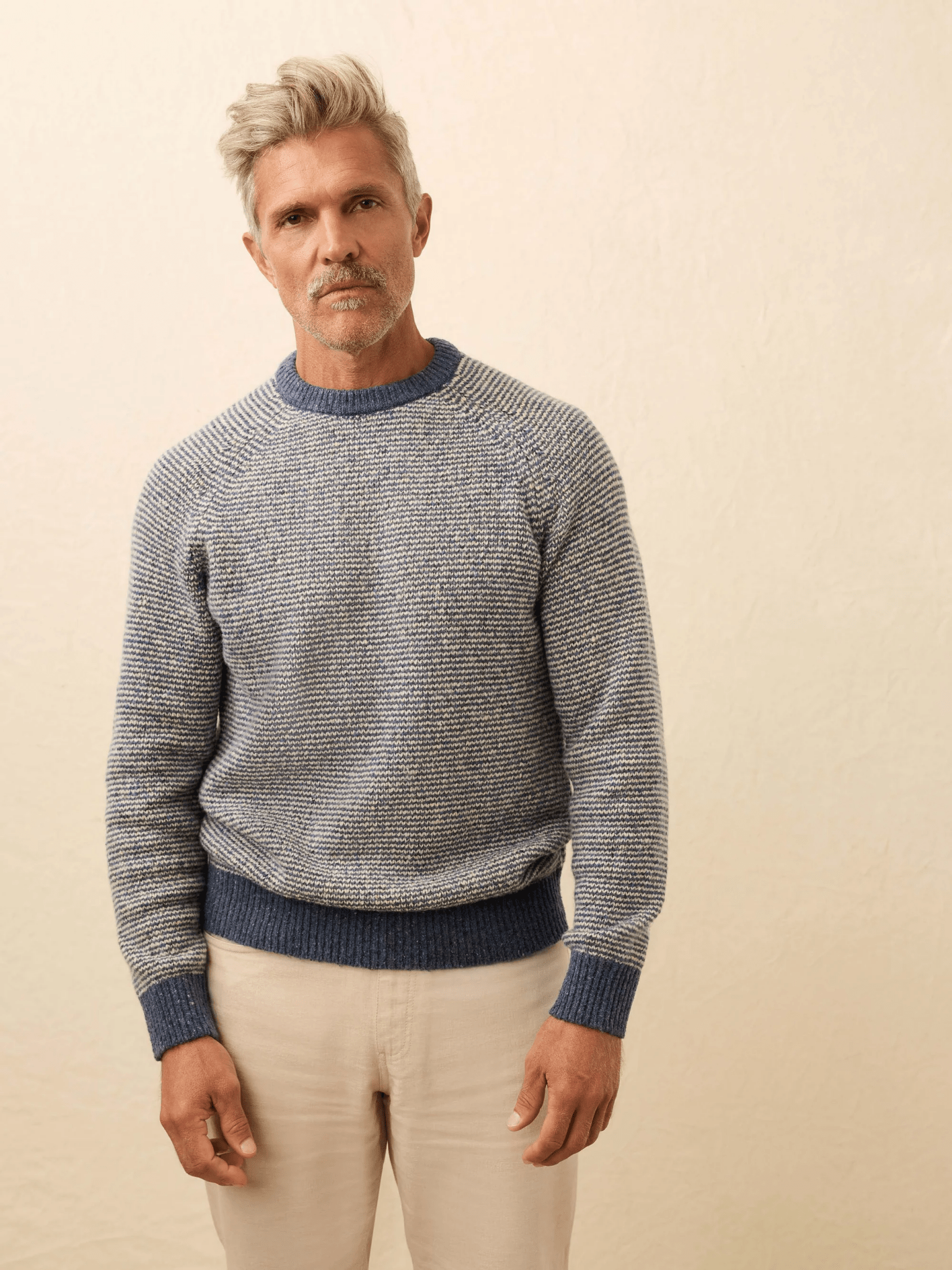 Faherty Donegal Crew Sweater / Sea Feeder Marl - nineNORTH | Men's & Women's Clothing Boutique